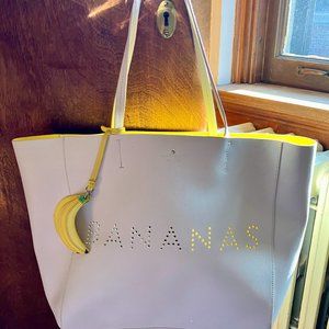 Kate Spade New York Bananas Hallie Tote Bag with tags